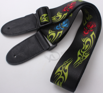 Multifunction Custom Bass Guitar Neck Strap With Pick Pockets