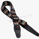 Multi-color Pattern Adjustable Sublimation Guitar Strap for Guitar