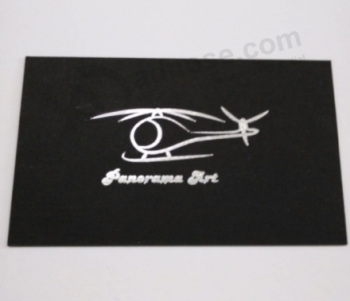 Logotipo personalizado de papel comercial de impresión de tarjetas de nombre
