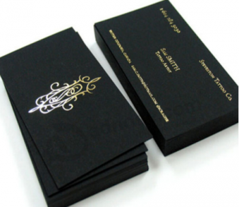 Fábrica personalizada impresa tarjeta de presentación de papel de nombre