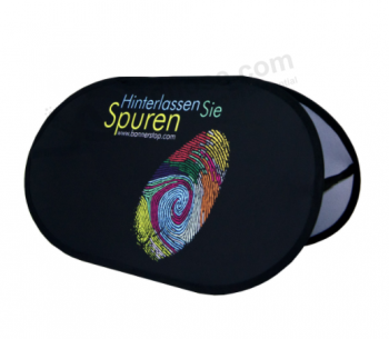 Digital printing outdoor advertising horizontal pop up banner with high quality and any size