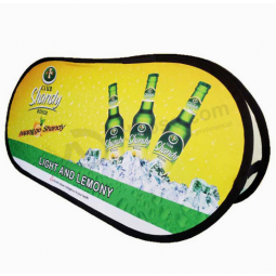 Commercial brand popularize horizontal pop up A frame with high quality and any size