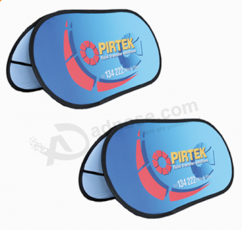 Oval Pop Up A Frame Banner for Events Marking with high quality and any size