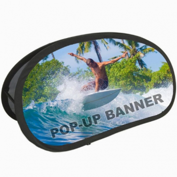 Custom Advertising Banners Printing Horizontal A Frame Pop up Banner with high quality and any size