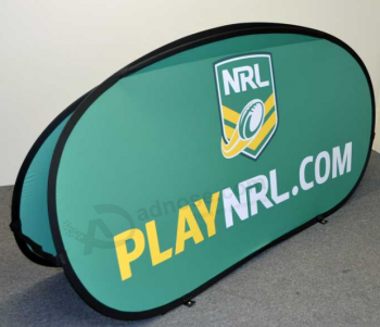 A-Frame Bean Shape Flag Outdoor Advertising Pop Up Banner with high quality and any size
