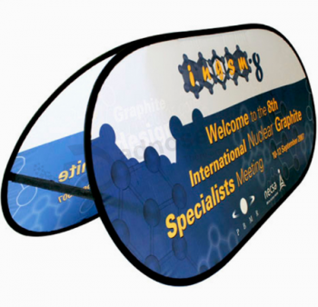 Portable Stand Horizontal Pop Up A Frame Banner Custom with high quality and any size