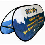 Support portable horizontal pop up une bannière de cadre personnalisé