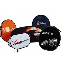 Outdoor promotion pop up a frame banner flag for sale with high quality and any size