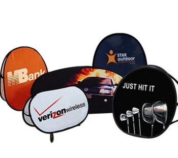 Outdoor promotion pop up a frame banner flag for sale with high quality and any size