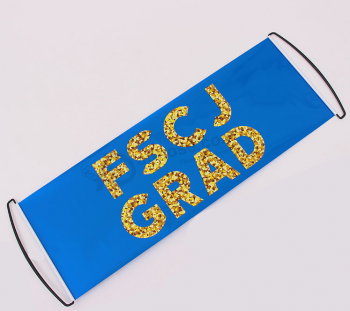 Fan Cheering Banner Custom Hand Rolling Cheering Banner with high quality and any size