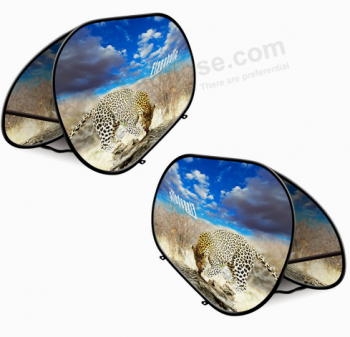 Custom made A frame pop out polyester banner manufacturer with high quality and any size