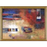 B605 153x117cm abstracte olieverfschilderij woonkamer slaapkamer en kantoor decoratief schilderen