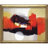 B613 140x110cm abstracte olieverfschilderij woonkamer slaapkamer en kantoor decoratieve schilderkunst