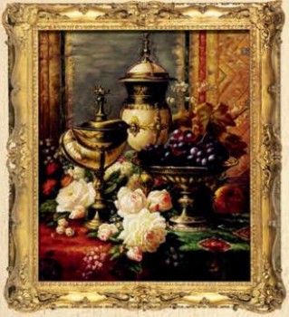 G578 72x85cm best verkopende decoratieve canvasdruk stilleven olieverfschilderij