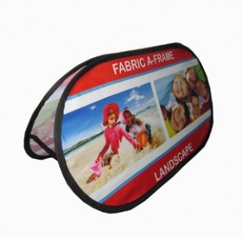 Manufacture customized design outdoor advertising a frame banners with high quality and any size