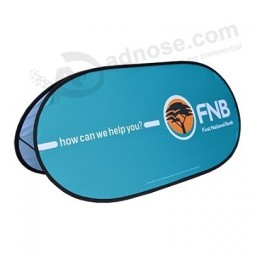 Digital printing outdoor pop up A frame advertising banner with high quality and any size