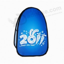 Custom LOGO Vertical Advertising Foldable Golf Pop Out A Frame Banner with high quality and any size