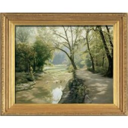 Y633 200x160cm paysage de forêt peinture peinture à l'huile salon chambre et bureau peinture décorative