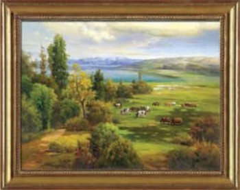 Y639 320x240cm домашняя декоративная природа пейзаж пейзаж масляной живописи