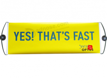 Retractable hand held banners cheering fan banner printing with high quality and any size