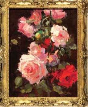 S561 62x80cm Wall Art Picture Canvas Flower Still Life Oil Painting