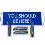 Op grote schaal gebruikt intrekbare handheld roll-up banner groothandel