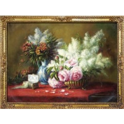 Y547 158x115cm Still Life Flower Oil Painting for Hotel Artwork