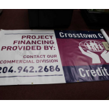 Trade show advertising 18 ounce PVC vinyl banner