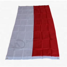 Transferencia de calor imprimiendo bandera nacional de bandera de países con ojales