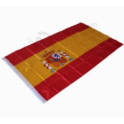 горячий продавая стандартный размер испанский национальный флаг производитель