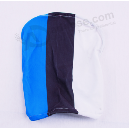 Factory custom national flag car headrest cover with high quality and any size