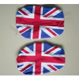 100% spandex polyester car mirror Ireland cover flag with high quality and any size