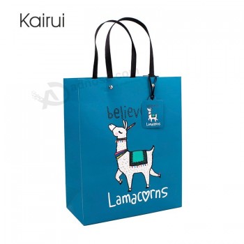 Eco friendly newest cardboard birthday gift packaging paper bag with your logo