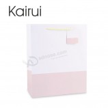 простой цвет простой дизайн пользовательских белый картон бумажный мешок подарок