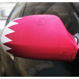 All world countries Qatar car mirror flag wholesale with high quality and any size
