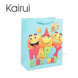 2018 cartoon gift bag hot selling custom Bulk paper bag