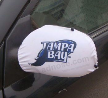 Flexible car mirror sock side mirror flag cover with your logo with high quality and any size