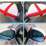 Rear View car flags cover car back mirror manual flag cap with high quality and any size