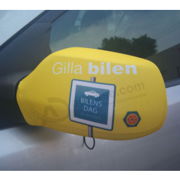Cheap wholesale custom logo fans car mirror cover with high quality and any size