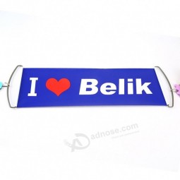 Fast delivery 24X27cm PET Hand Flex banner with high quality and any size