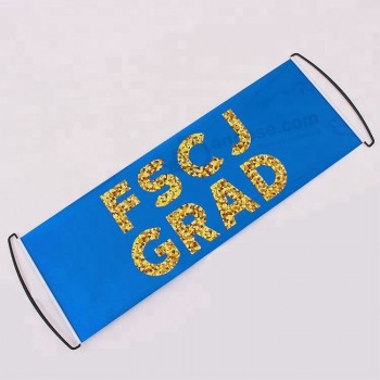 Advertising hand held roll up retractable Rolling Hand Scroll Banner with high quality