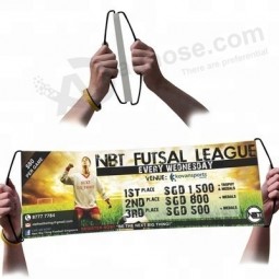 Promotional Handheld Retractable PET Banners with high quality