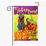 Wholesale custom made halloween garden flag for decorative with high quality and any size