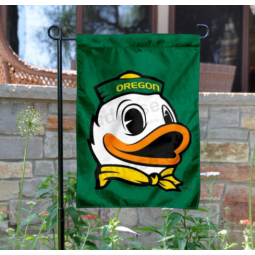 High quality custom logo yard decorative flag printing with high quality and any size