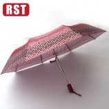 Eerste fabriek prijs verschillende man ontwerp drie opvouwbare paraplu rajasthani paraplu