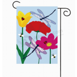 Bandiera del giardino di sublimazione personalizzato a buon mercato per il compleanno