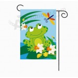 Birthday party garden flag outdoor decorative garden flag with high quality and any size