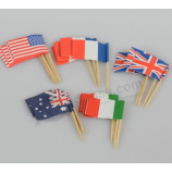 Birch Wood Toothpick flag for decoration cake pick flag