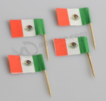 Custom printing cocktail flag party toothpicks