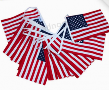 Banderas del empavesado de poliéster de Estados Unidos bandera al por mayor